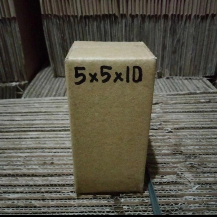 

kardus packing 5x5x10 cm