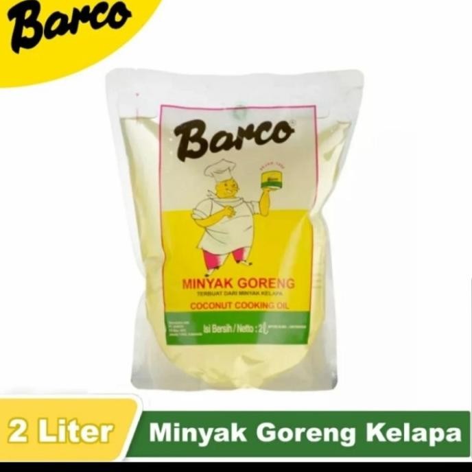 

Barco Minyak Kelapa 2 liter pouch Per Dus isi 6