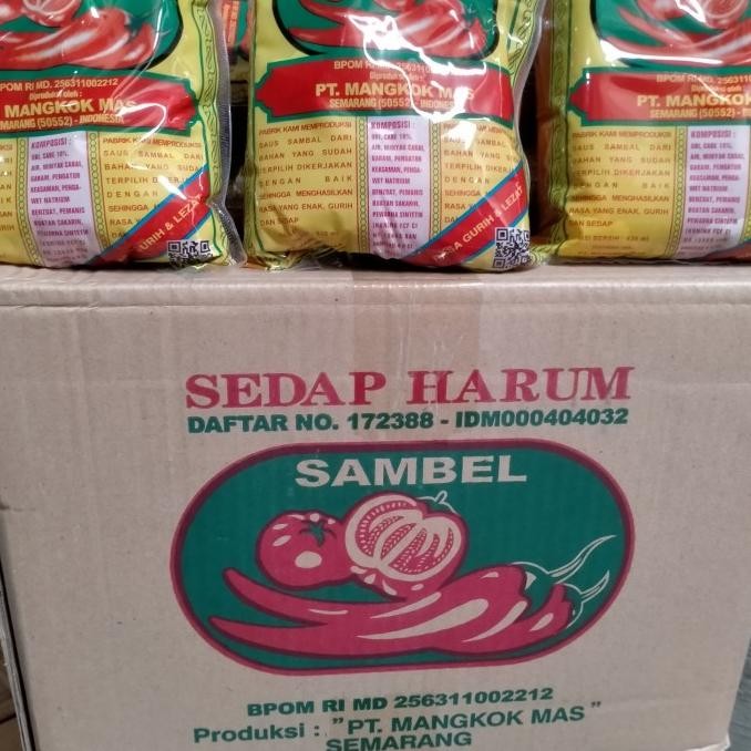 

Saos Mangkok Sedap Harum - 630 ml isi 24 Pcs