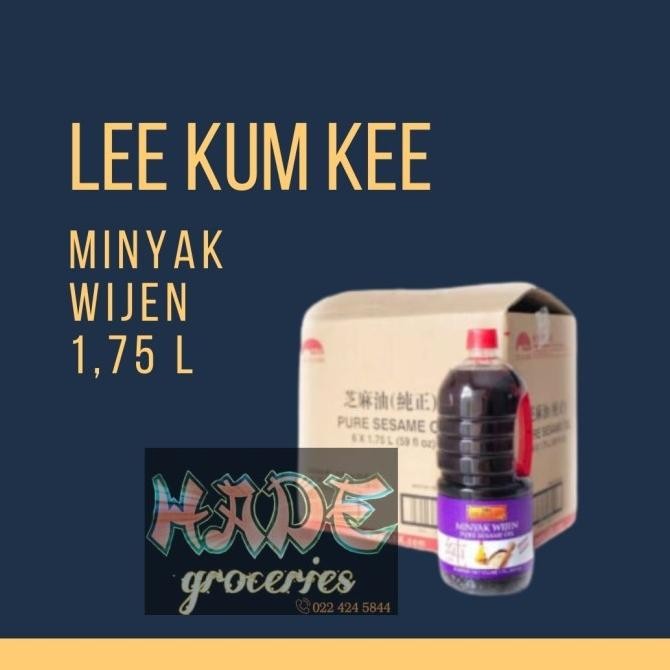 

Minyak Wijen Sesame oil Lee Kum Kee 1, 75lt|Mayu