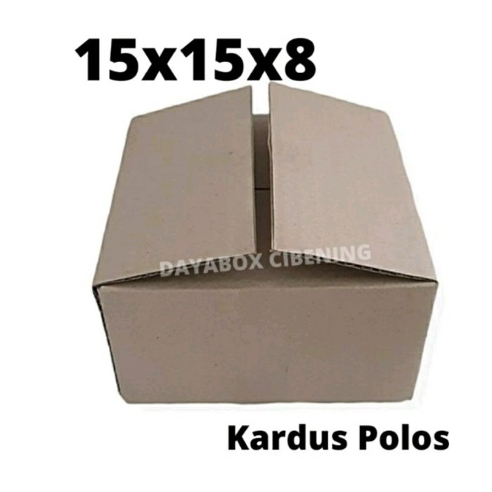 

Kardus packing 15x15x8 single wall polos