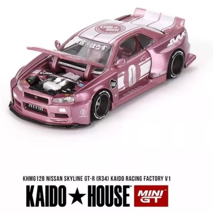 Kaido House Minigt Nissan Skyline GTR R34 #128