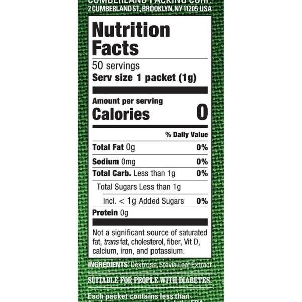

Gula Diabetes Keto Sugar Stevia In The Raw Vegan