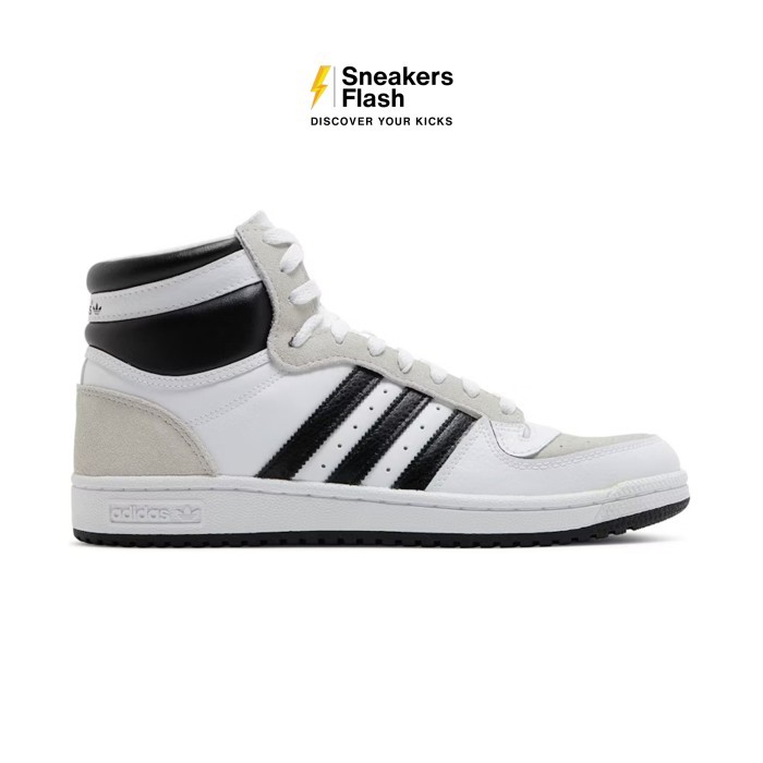 ADIDAS Top Ten H Whitei Black Taupe Sepatu Sneakers Pria - GX0741 - Size 43.3