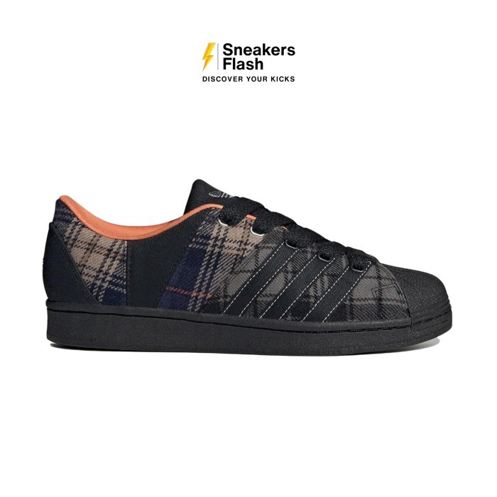 ADIDAS Superstar Supermodified Core Black Sepatu Sneakers Unisex - GY2552 - Size 38