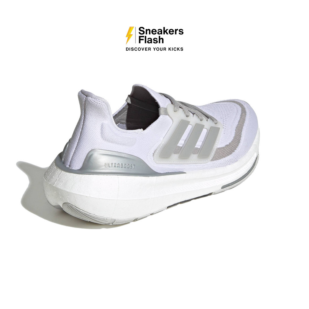 ADIDAS Ultraboost Light White Silver Sepatu Lari Wanita - IG8279 - Size 37.3