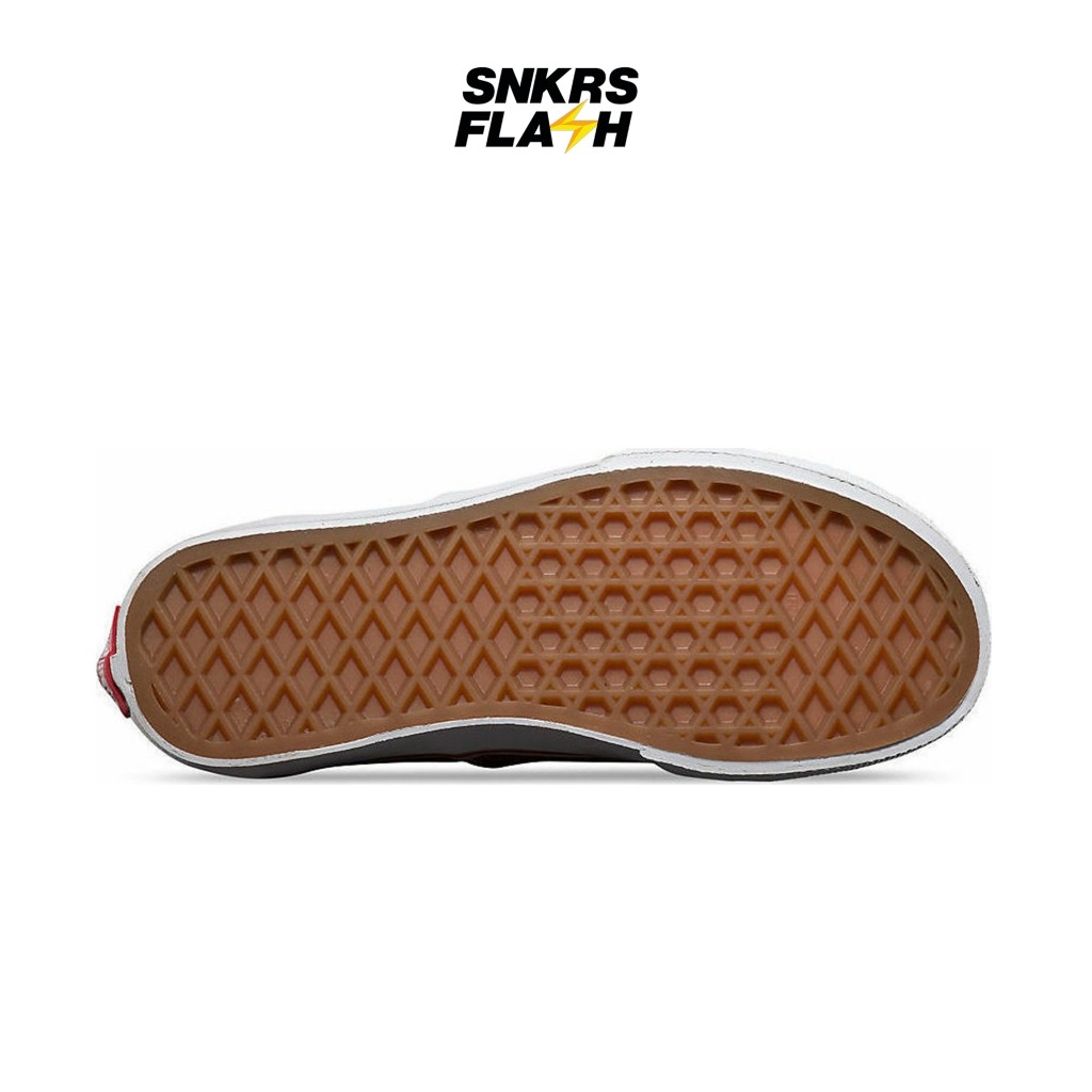 VANS Kids Authentic Red True White Sepatu Sneakers Anak - VN000WWX6RT - Size 32.5