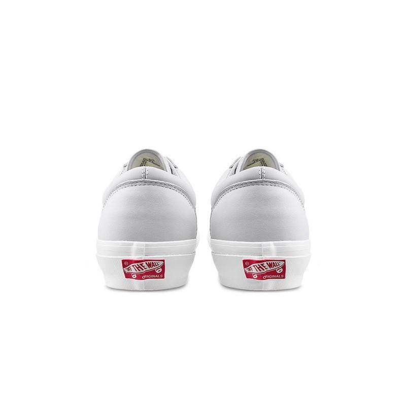 VANS Vault Og Style 36 Lx True White Red Sepatu Pria - VN0A4BVE21D - Size 44.5