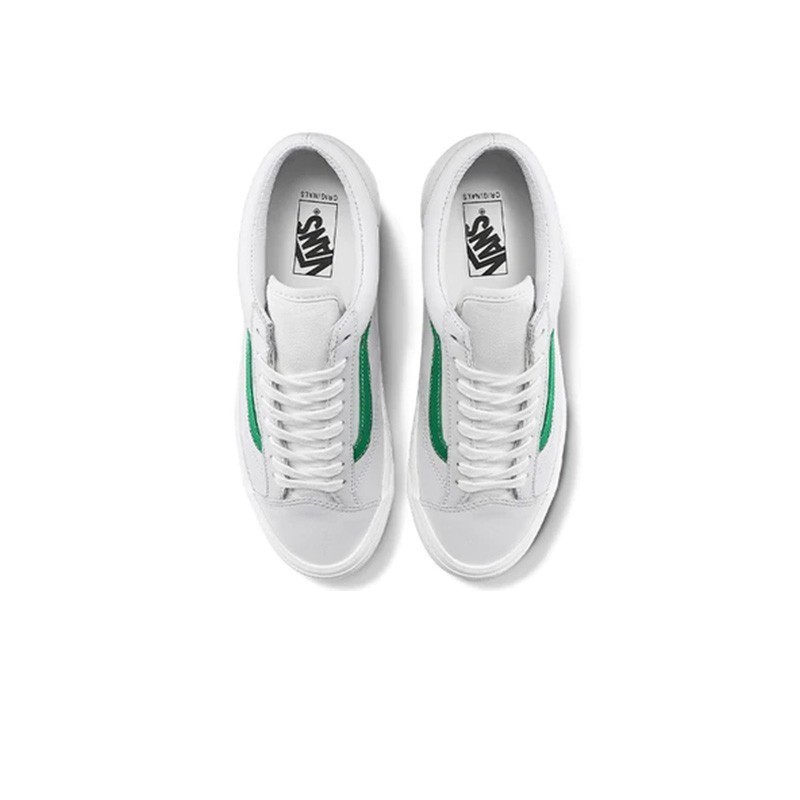 VANS Vault Og Style 36 Lx True White Green Sepatu Pria - VN0A4BVE21C - Size 43