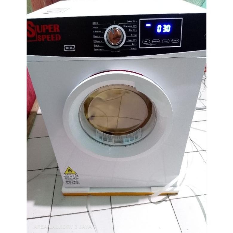 Ang Dryer Pengering Pakaian Konversi Gas Super Speed 10.5Kg