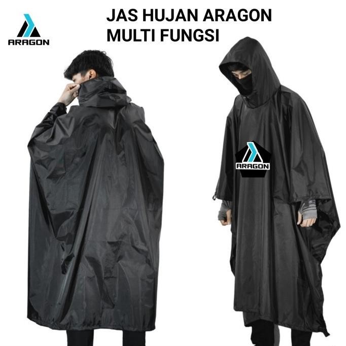 JAS HUJAN PONCO KELELAWAR TANPA LENGAN DEWASA  BAHAN POLIESTER TEBAL