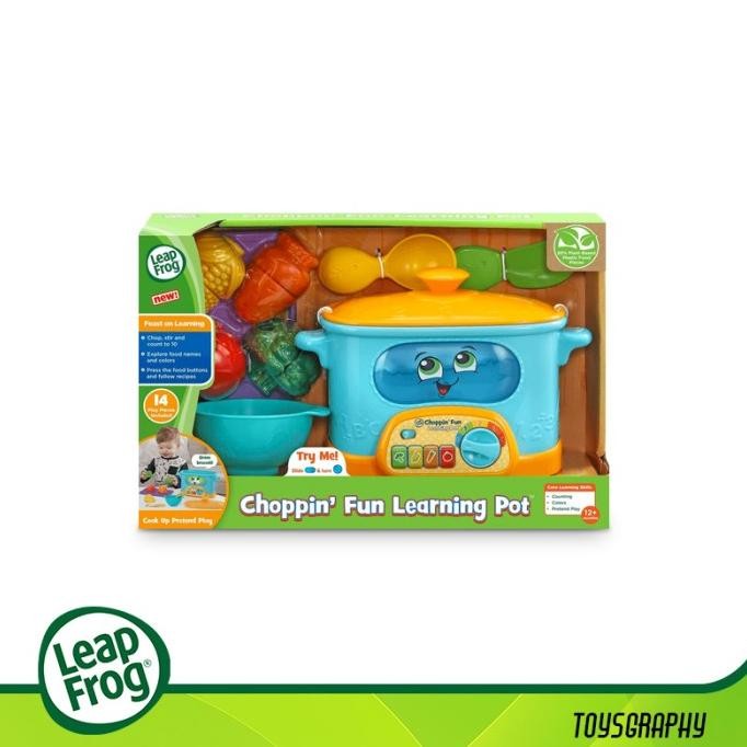 Leap Frog CHOPPIN FUN LEARNING POT Leapfrog Mainan Masak Potong