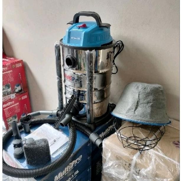 Ang Mesin Vacuum Cleaner 30 Liter Multipro Vc30-1Rl Vakum Penyedot Debu 30Liter Vc 30 - 1 Rl Sedot D