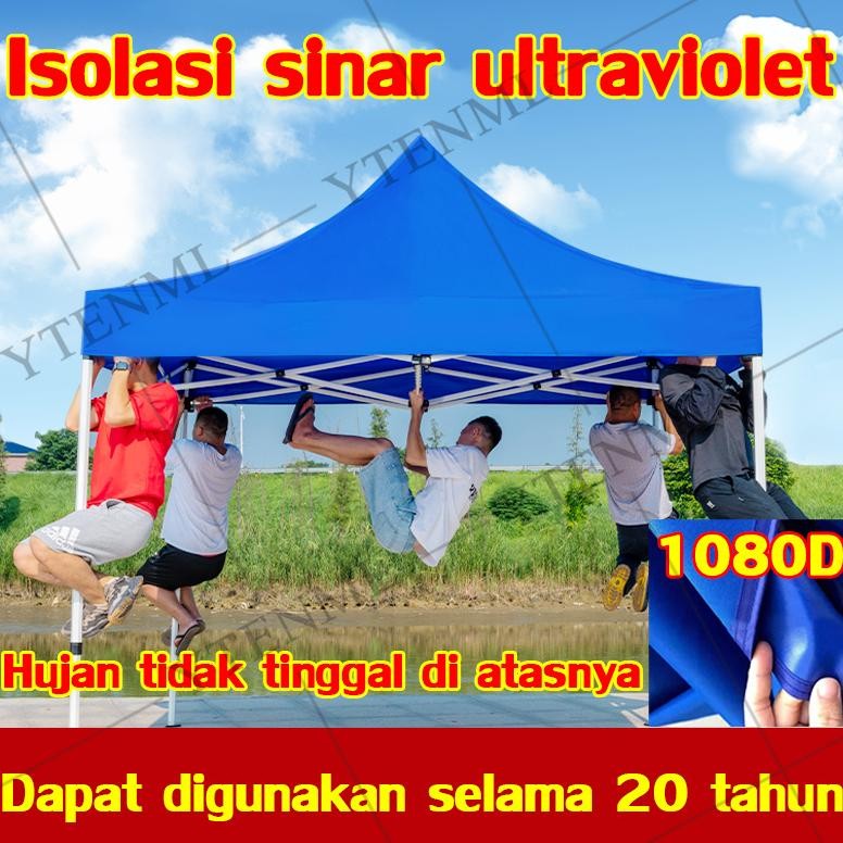 Anton Tenda Lipat 2X2,2X3,3X3Tenda Bazar Pameran Tenda Gazebo Tenda Dagang Otomatis 10D