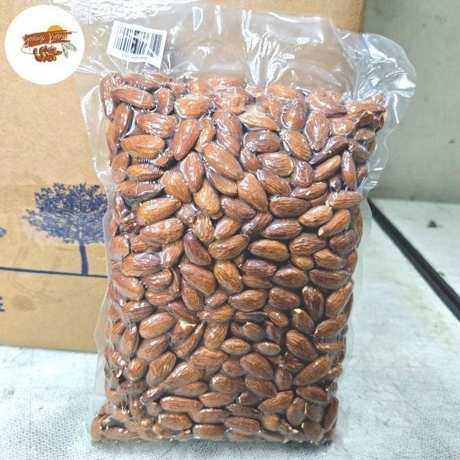 

TERSEDIA KACANG ALMOND ROASTED 250GR KACANG ALMOND PANGGANG SUPER PREMIUM QUALITY