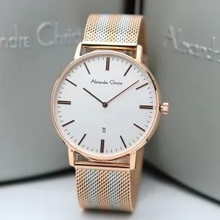 ALEXANDRE CHRISTIE AC8582 AC 8582 SILVER ROSEGOLD PRIA ORIGINAL