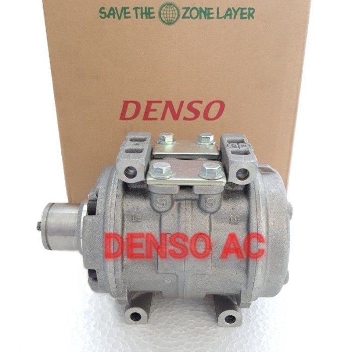 Compressor Compresor Kompresor AC Mobil Toyota Starlet EP80 DENSO ORI