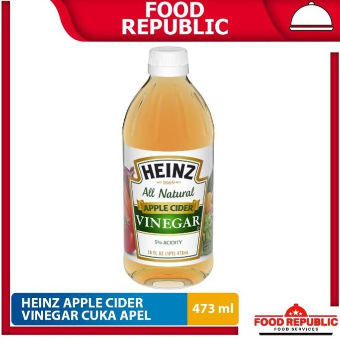 

Heinz Apple Cider Vinegar / Cuka Apel 473 ML