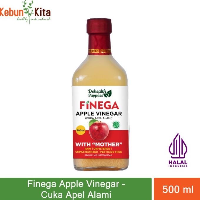 

Vinega Apple Cider Vinegar 500ml with The Mother ( Botol Kaca )