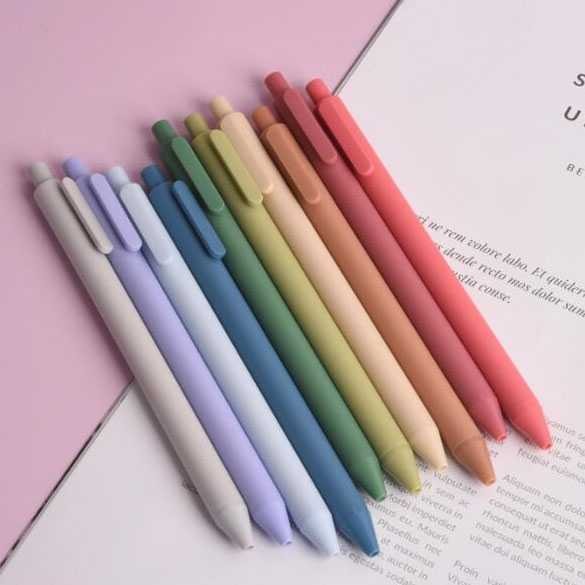 

KACO PURE Macaron Gel Pen Pena Pulpen 0.5mm 5 PCS Colorful - K1015