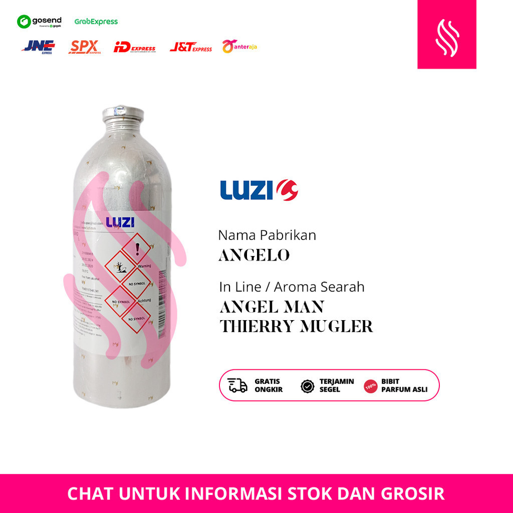 JUAL BIBIT PARFUM ASLI - LUZI - ANGELO - SEGEL - 1 KG