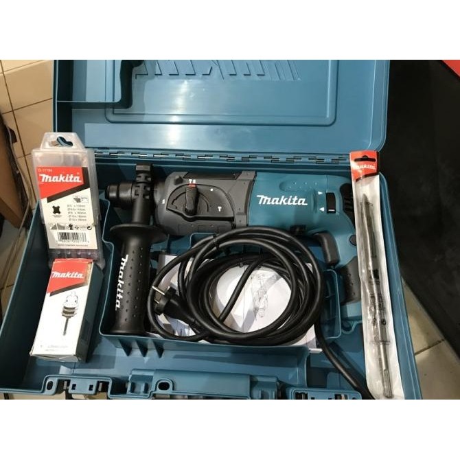 

Mesin Bor Beton/ Rotary Hammer Sds Makita/ Hr 2470 X5 Original Dan Terpercaya