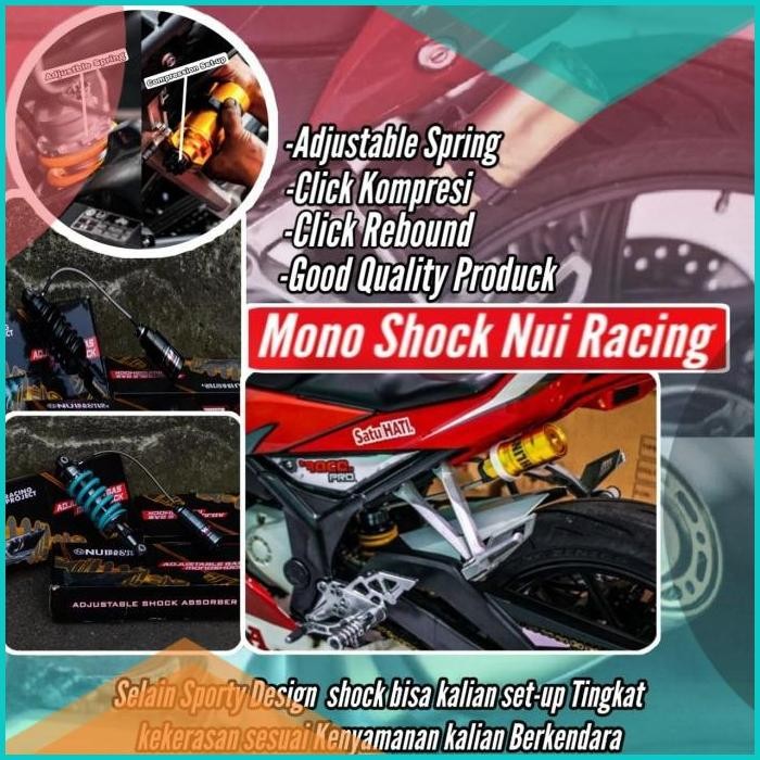 aksesoris SHOCK GP RIDE IT CBR 150 SHOCK BREAKER CBR MONO SHOCK 140BZ
