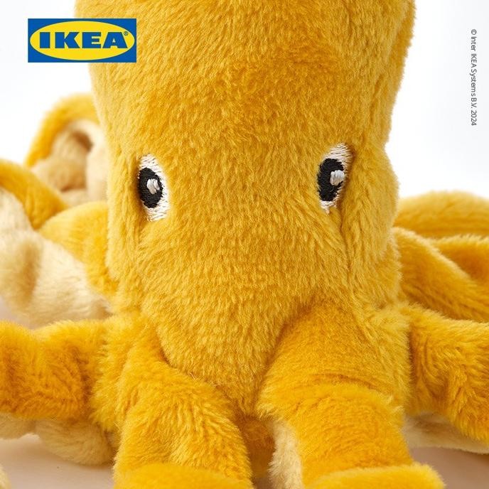 IKEA BLVINGAD Boneka Mini Hewan Laut Set Isi 5pcs