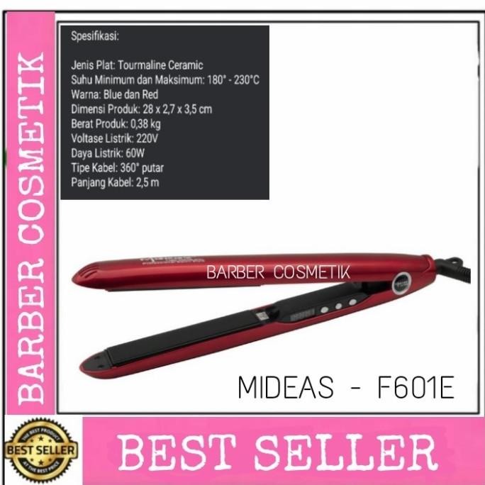 catok mideas tourmaline catok rambut multi fungsi mideas f601e