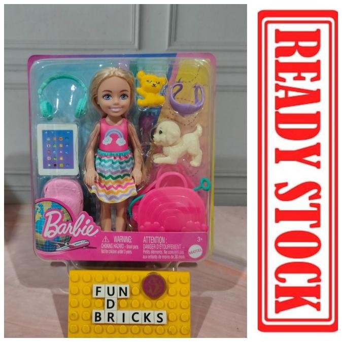 Barbie Chelsea Travel Doll Boneka Mainan Barbie