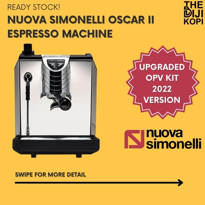 Mesin Kopi Espresso Coffee Nuova Simonelli Oscar II Oscar 2 NEW IQB