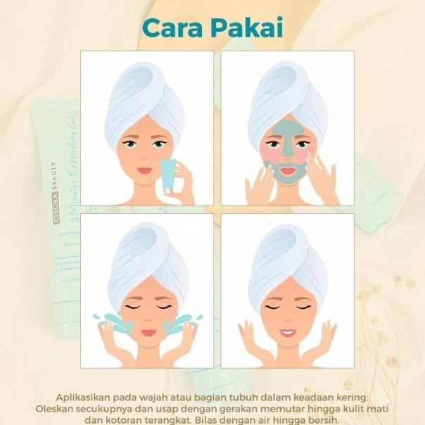 Cleora 3 Nutes Exfoliating Gel | Peeling Gel Cleora Beauty