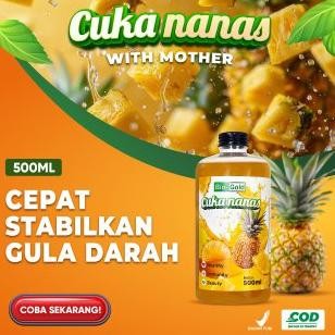 

BIO GOLD CUKA NANAS MURNI ORGANIK 500 ML Bantu Atasi Turunkan Gula Darah Dengan Maksimal