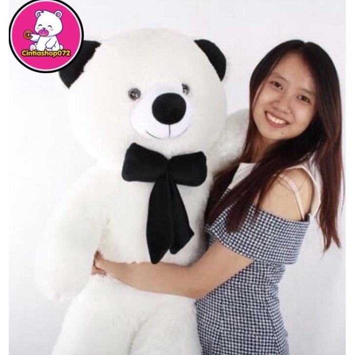 boneka beruang/boneka teddy bear/boneka beruang jumbo 1 mm - Putih