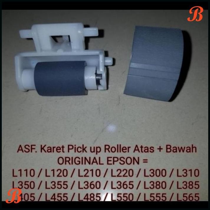 | XPC | KARET ASF PICK UP ROLLER ATAS BAWAH EPSON L110 L120 L210 NEW ORIGINAL
