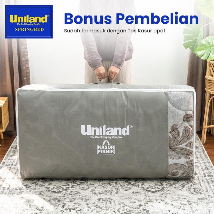 Uniland Kasur Lipat 90x200 Bonus Tas Kasur - Busa Gulung Lantai Travel