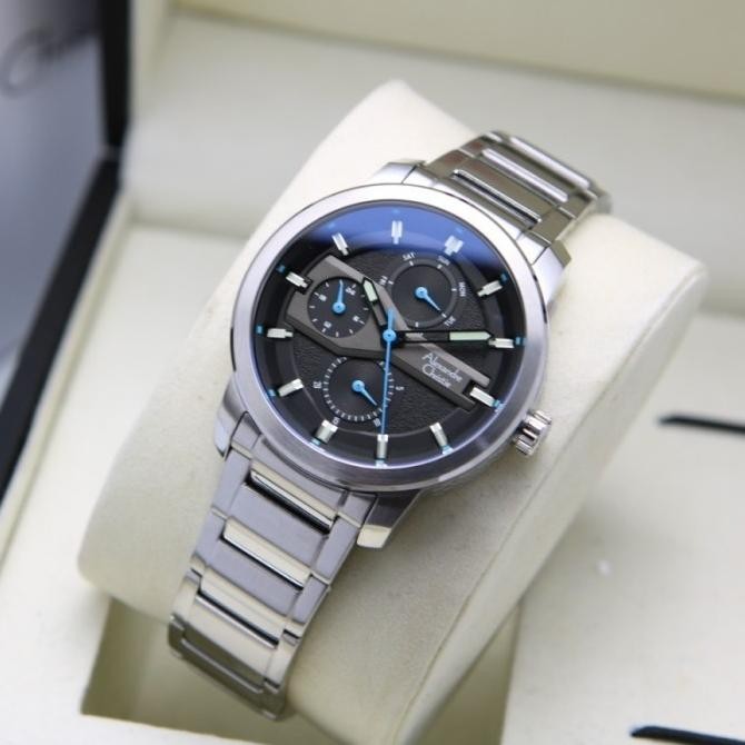 ALEXANDRE CHRISTIE WANITA ORIGINAL AC6562 AC 6562 STAINLESS WARNA
