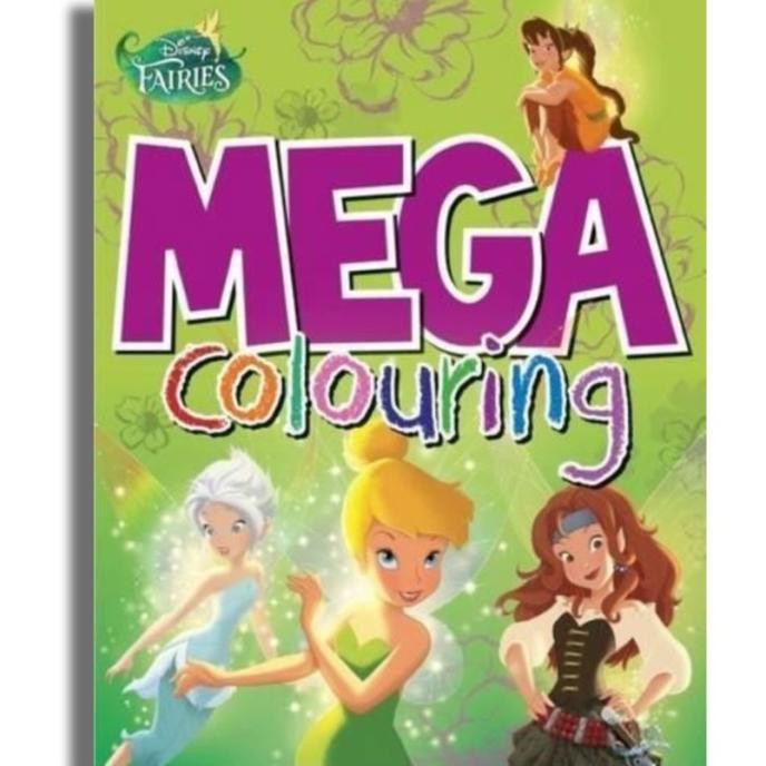 Disney Fairies Mega Colouring - Colouring Book Disney