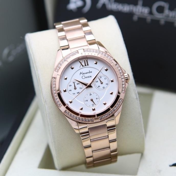 ALEXANDRE CHRISTIE AC2644 AC 2644 Rosegold JAM WANITA