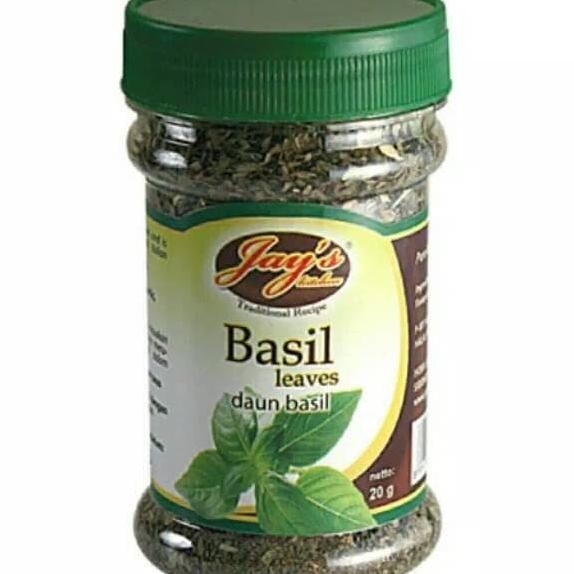 

W2Fit Jay'S Basil Leaves | Daun Basil Kering | Jay Basil 20 Gram