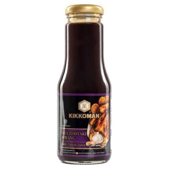 

Kikkoman Garlic Teriyaki Sauce Saus Teriyaki Halal 300 Gram