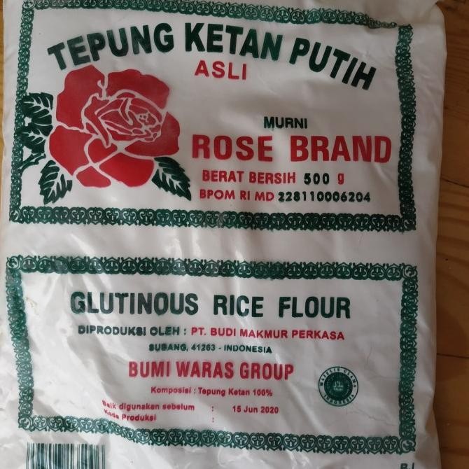 

Tepung Ketan Rosebrand 1 Dus 500Gr Terlaris
