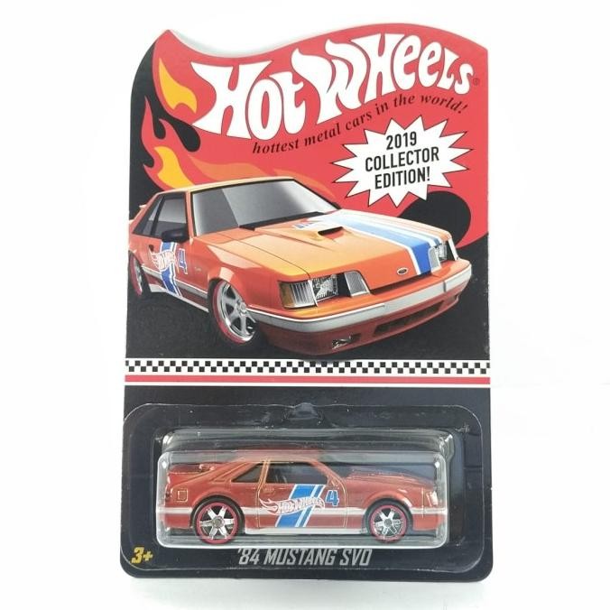 HOT WHEELS '84 MUSTANG SVO SPECIAL EDITION COLLECTOR 2019