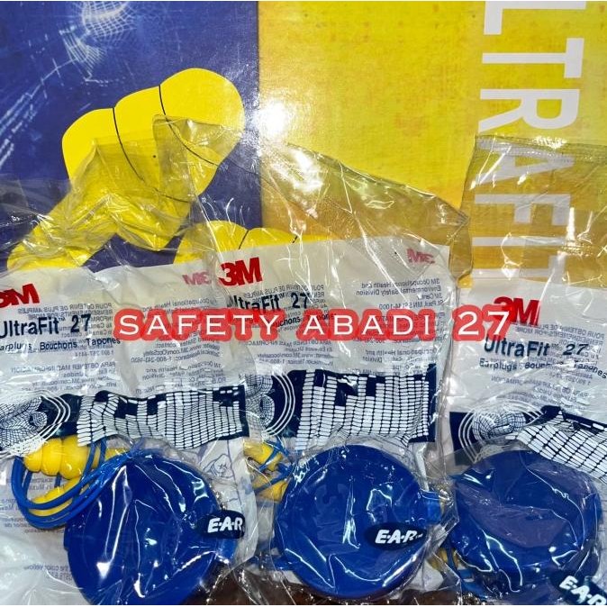 ORIGINAL Earplug 3M Ultrafit 4002 + Casing 1 BOX