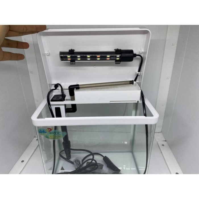 KK Koleksiii Boyu Akuarium Nano Ms 22 Cm / Boyu Aquarium Nano Ms 22 Cm
