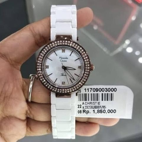 JAM TANGAN ALEXANDRE CHRISTIE AC2323 BF / AC 2323 LADY CERAMIC