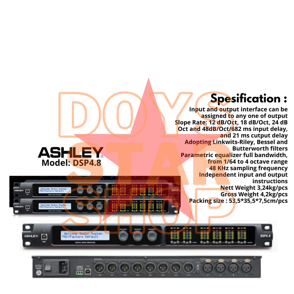 ORIGINAL DLMS ASHLEY DSP 4.8