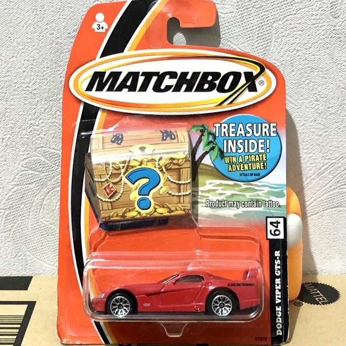 matchbox dodge viper gts r merah 64 treasure inside