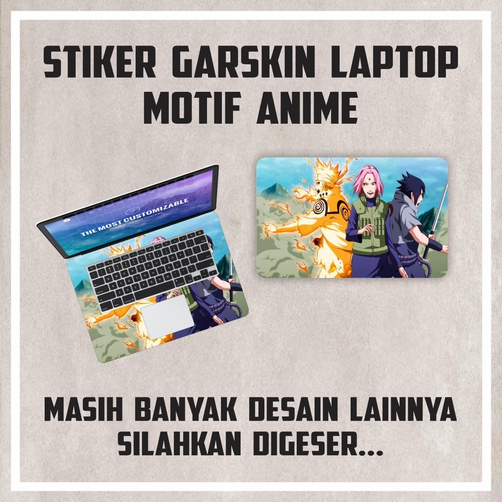 

Wrap* Akses Laptop Leptop Notebook Anime Naruto One Peace Multi Stiker 83 Wrap Skin Garksin CUSTOM Gratis (2pcs)