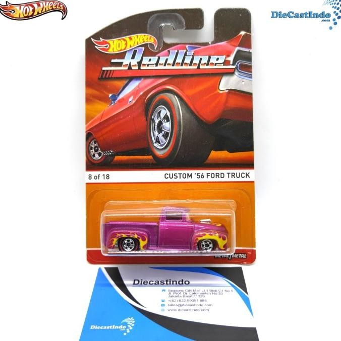 Hotwheels / Hot Wheels REDLINE CUSTOM '56 FORD TRUCK Pink